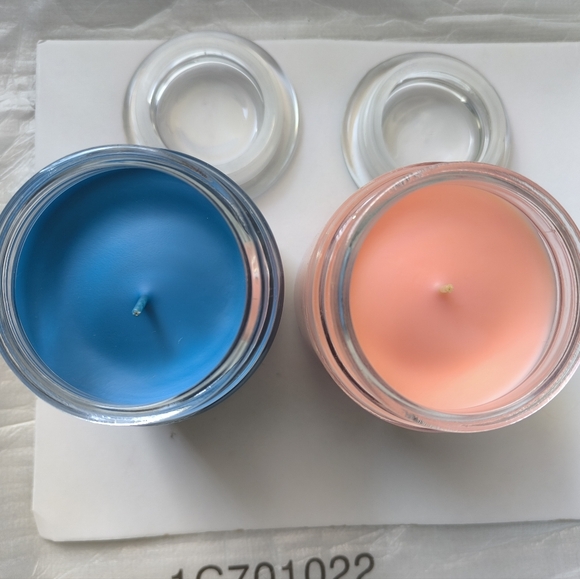 CANDLE-LITE Ocean Blue Mist And English Flower Garden Two Jumbo Candle S… - Picture 6 of 13